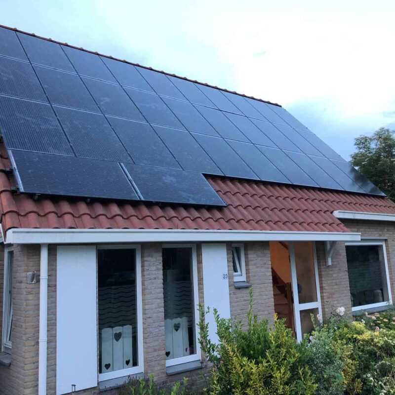 Zonnepanelen aarden