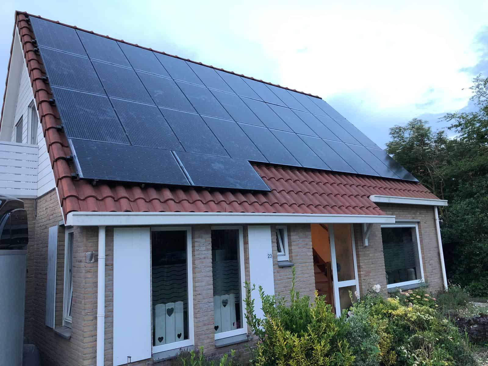 Zonnepanelen aarden