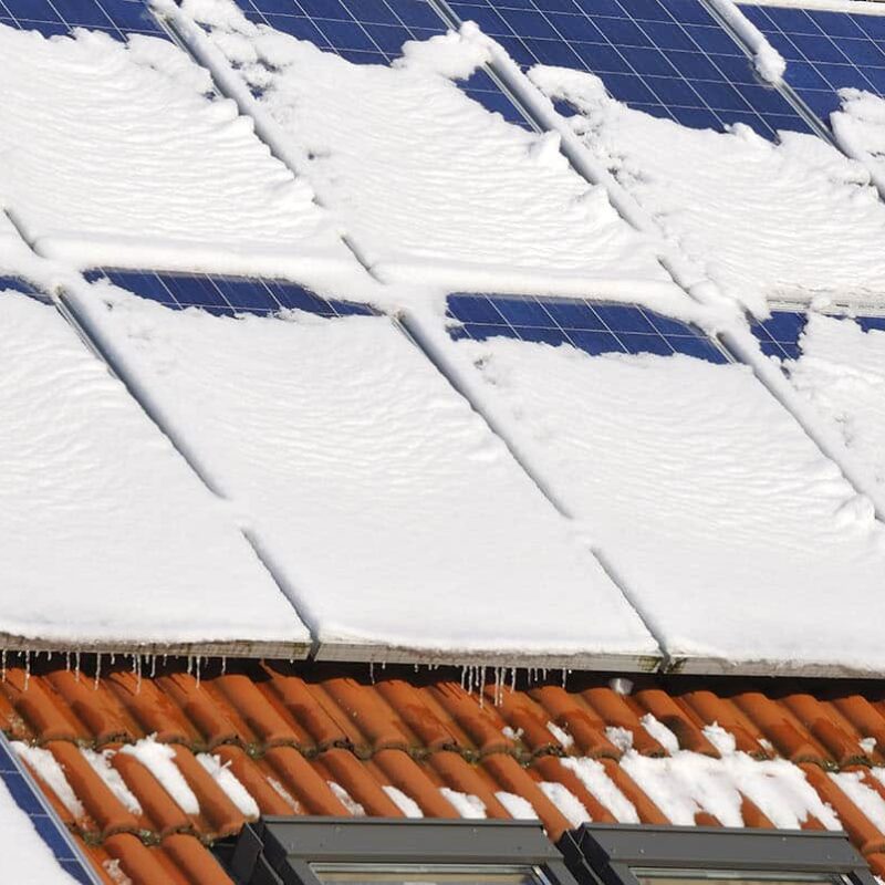 Zonnepanelen opbrengst winter sneeuw|Jaaropbrengst zonnepanelen