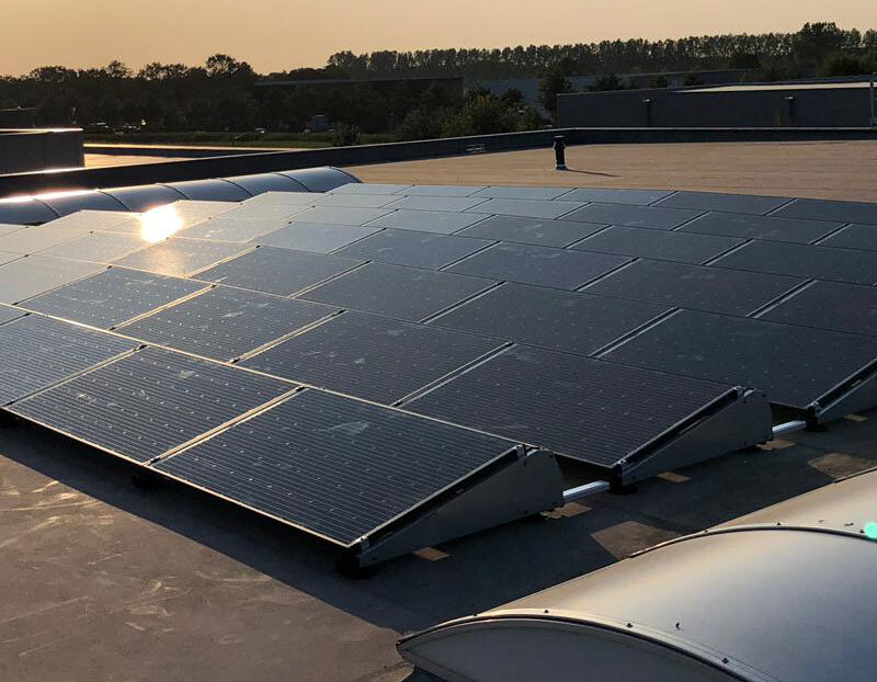 airco op zonnepanelen